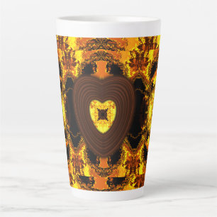 Tasse Latte Qu'est-ce que l'amour