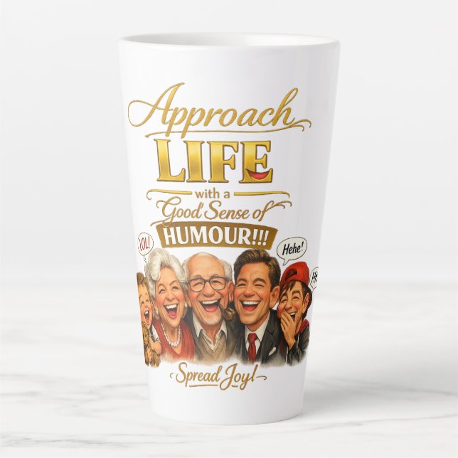 Tasse Latte Radiate joy (Devant)