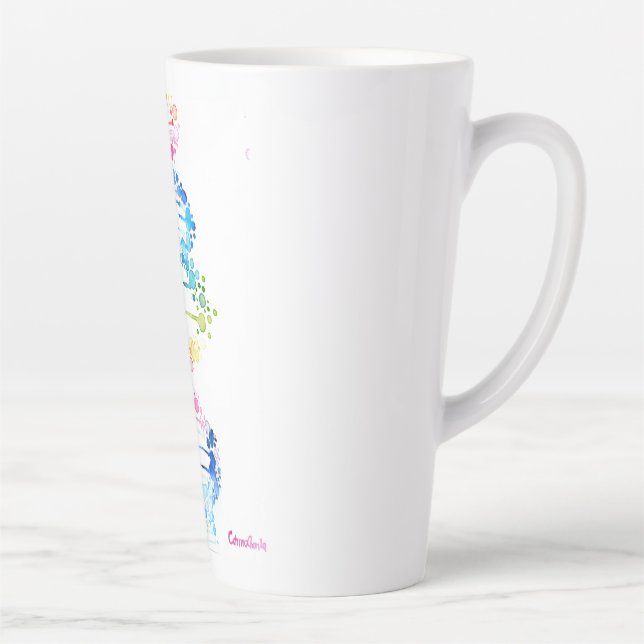 Tasse Latte Rainbow (Droite)