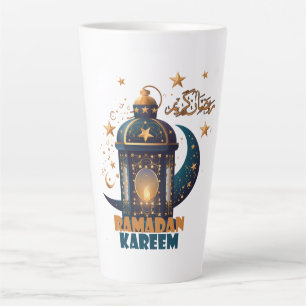 Tasse Latte Ramadan Kareem Moubarak ramadan 2024