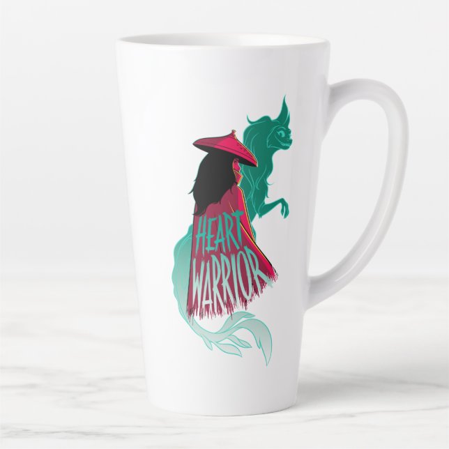Tasse Latte Raya et l'Dernier Dragon - Heart Warrior (Droite)