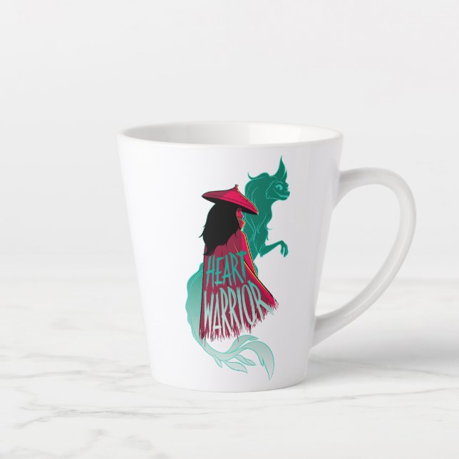 Tasse Latte Raya et l'Dernier Dragon - Heart Warrior (Droite)