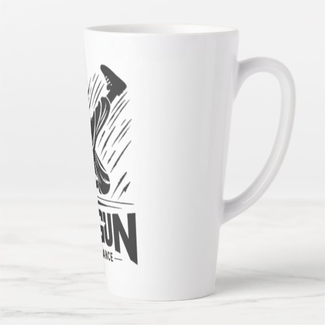 Tasse Latte Raygun Raygun breakdance, breakdance (Droite)