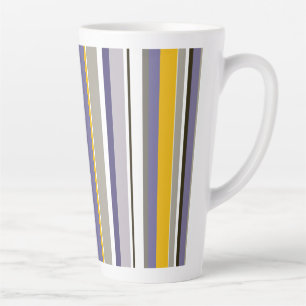 Tasse Latte Rayures de la nouvelle saison moderne