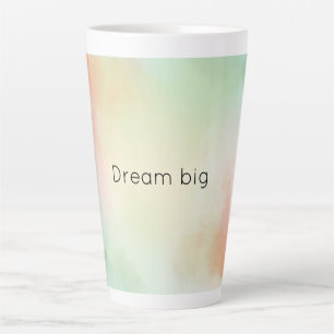 Tasse Latte Red Yellow Blush Tie