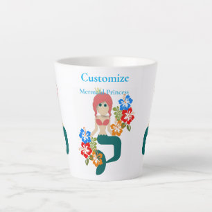 Tasse Latte Redhead Mermaid Princess Thunder_Cove