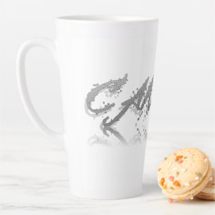 Tasse Latte Réflexion du cancer