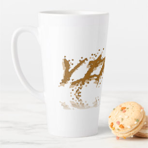 Tasse Latte Réflexion virale