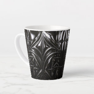 Tasse Latte Relief Luxe Minuit
