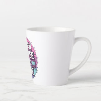Tasse Latte Répéter le code du sommeil - Programmeur minimalis