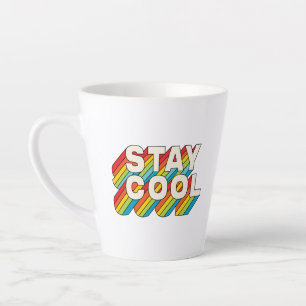 Tasse Latte Rester Cool