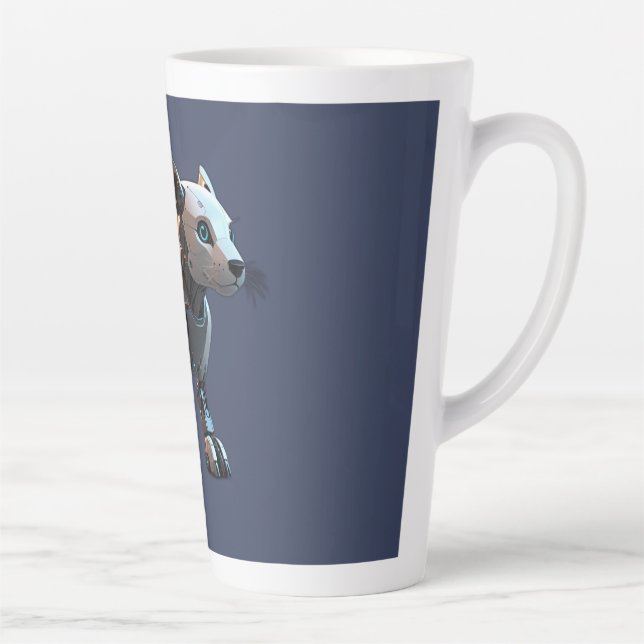 Tasse Latte robot chien (Droite)