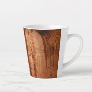 Tasse Latte Rocher rayé de Double Arch Alcove II à Zion