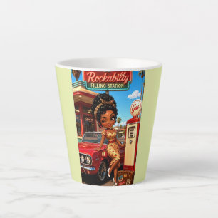 Tasse Latte Rockachibi Gloria – Idée Cadeau Vintage