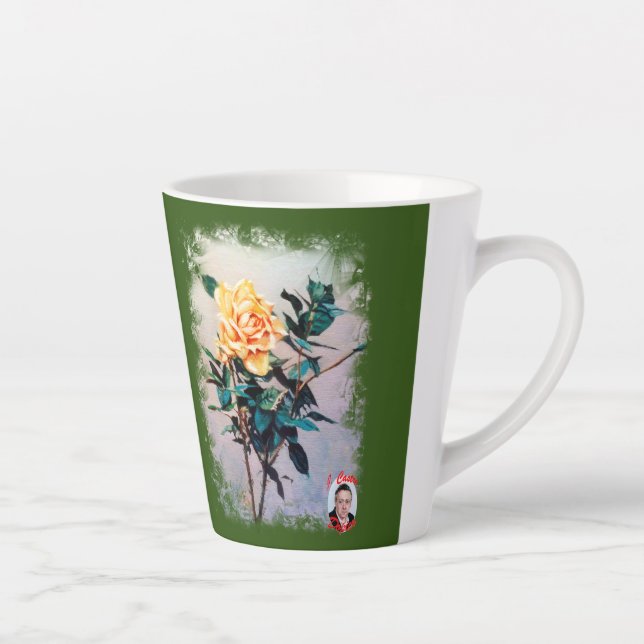 Tasse Latte Rosa (Droite)