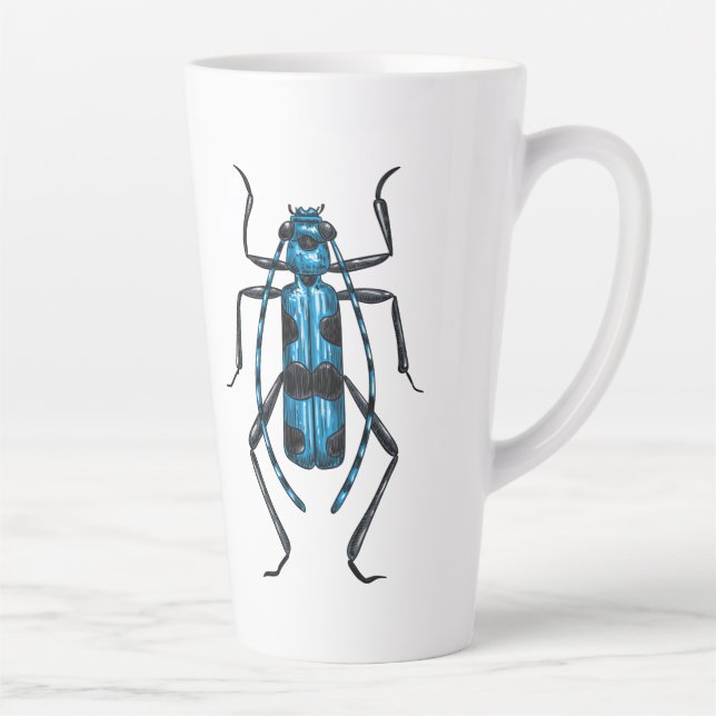 Tasse Latte Rosalia Alpina (Droite)