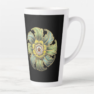 Tasse Latte Rosette architecturale antique n° 1