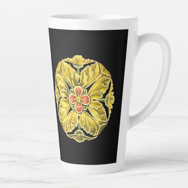 Tasse Latte Rosette architecturale antique n° 3 (Droite)