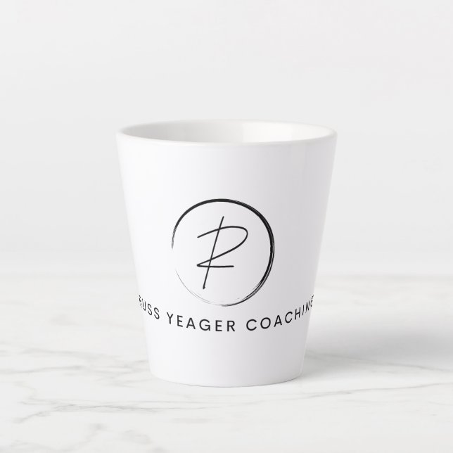 Tasse Latte Russ Yeager Coaching Signature Logo (Devant)