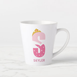 Tasse Latte S est pour la beauté dormante  Ajouter votre nom