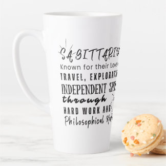 Tasse Latte Sagittarius Citations Motivationnelles Signe Zodia