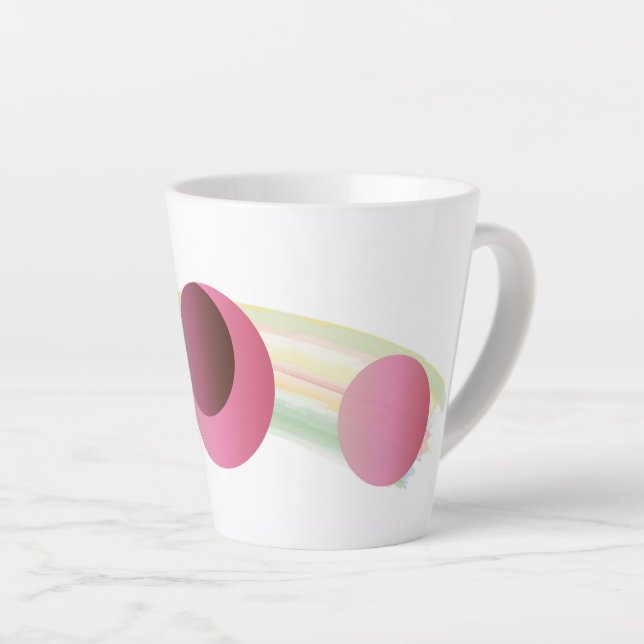 Tasse Latte sakura (Angle droit)