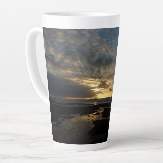 Tasse Latte San Diego Sunset III Superbe paysage californien (Angle gauche)
