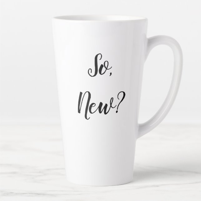 Tasse Latte Sassy Greeting (Droite)