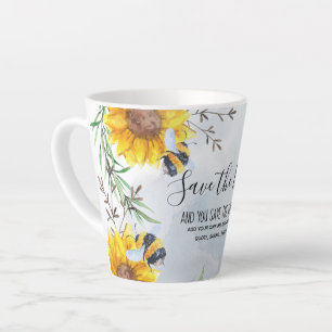 Tasse Latte Sauvez Les Abeilles Et Vous Sauvez Le Monde Person