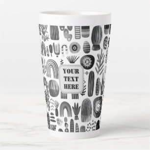 Tasse Latte Scandi Motif No 5  