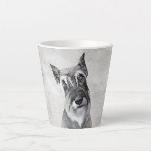 Tasse Latte Schnauzer (Giant) Peinture - Dog Art
