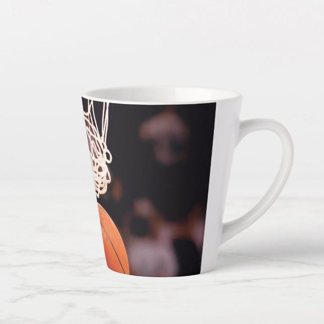 Tasse Latte Scoring de basket-ball (Droite)