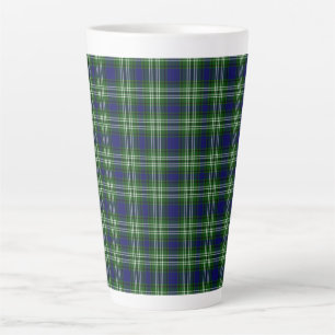 Tasse Latte Scotland Tweedside District Tartan