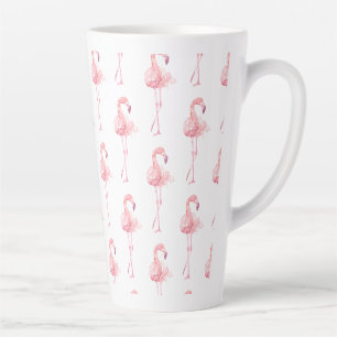 Tasse Latte Série Flamant Tendre Design 2