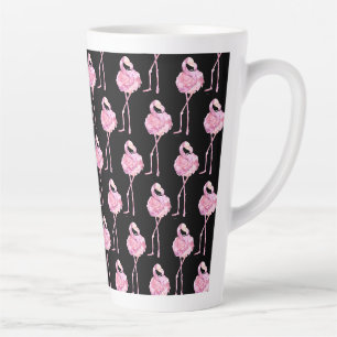 Tasse Latte Série Flamant Tendre Design 3 