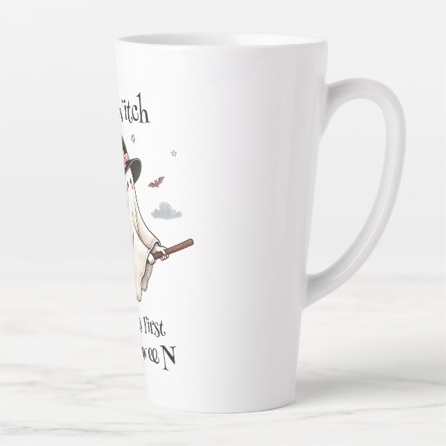 Tasse Latte Simple et élégante Mignonne sorcière première Hall (Droite)