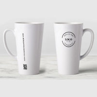 Simple Givaway Business Logo Code QR personnalisé