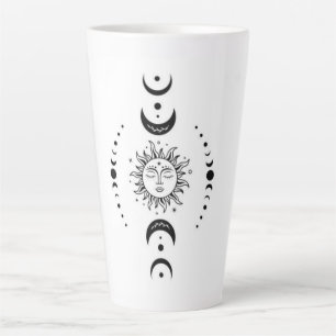 Tasse Latte Soleil et Lune