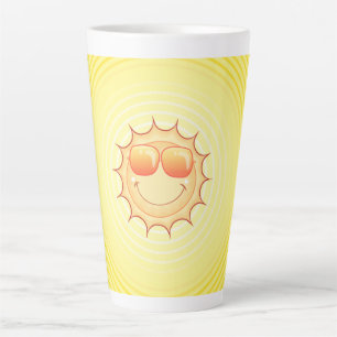 Tasse Latte Soleil souriant