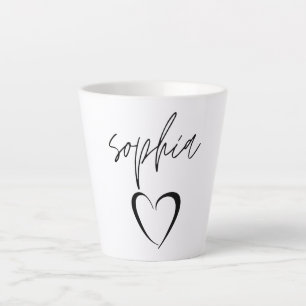 Tasse Latte Sophia nom personnalisé tasse-cadeaux d'anniversa