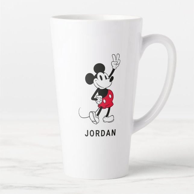 Tasse Latte Souris classique Mickey | Cool au-delà des années (Droite)