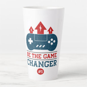 Tasse Latte Soyez le changeur de jeu #1 Jeu