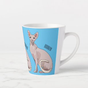 Tasse Latte Sphynx cat