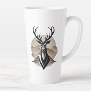 Tasse Latte Stag Majestic - Esprit sauvage