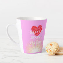 Starlit Coeurs Mode Coeur rouge Shine