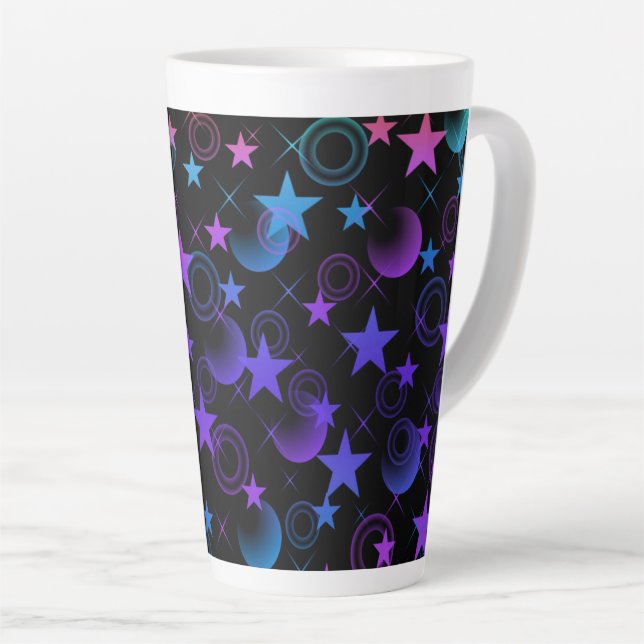 Tasse Latte Stars & Stuff (Angle droit)