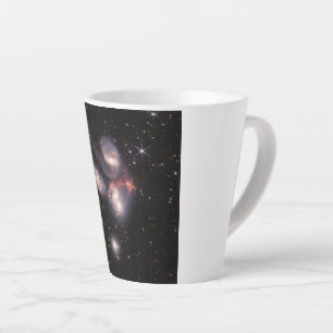 Tasse Latte Stephan's Quintet 5 Galaxies Deep Field James Webb