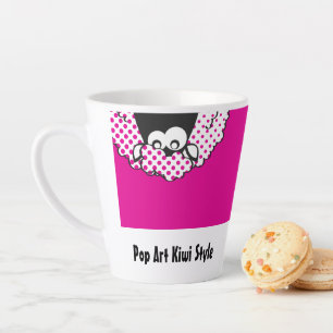 Tasse Latte Style pop art kiwi