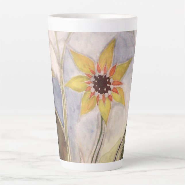 Tasse Latte Sunflower (Devant)