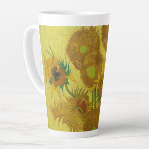 Tasse Latte Sunflowers-Vincent van Gogh